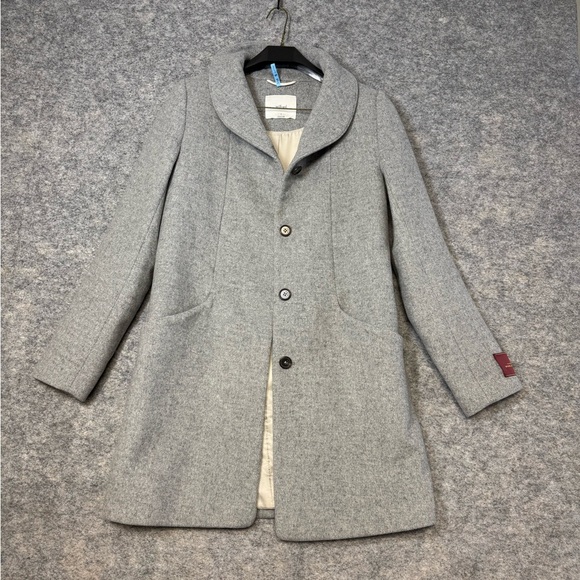Wilfred Gray Wool Cashmere Blend Coat Women’s Elegant Classic Jacket Size Small - Picture 2 of 15